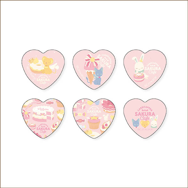 Heart Button Badges (6 types, random)
